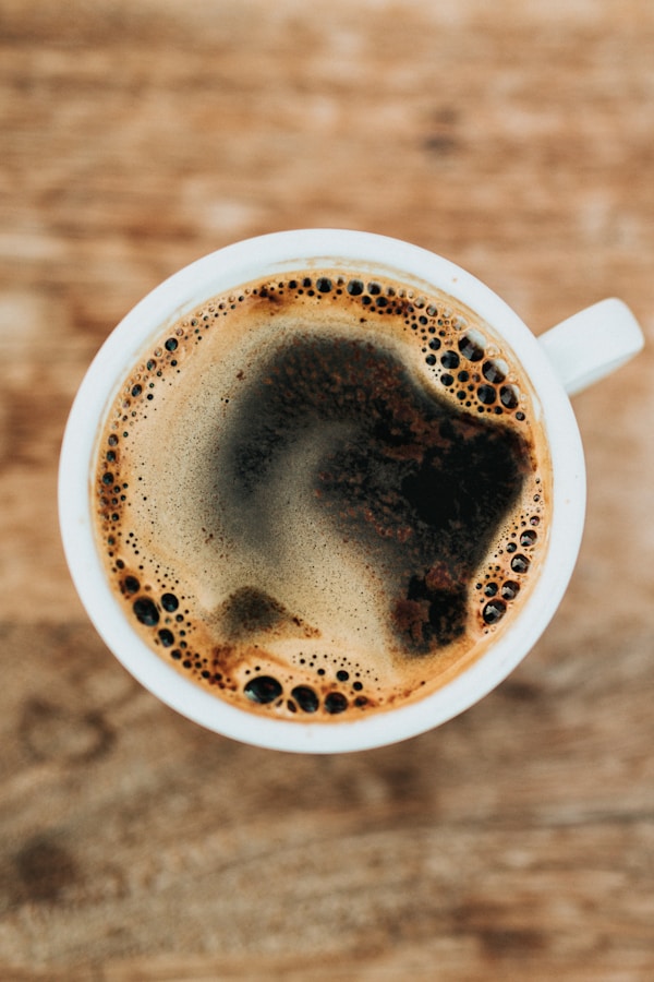 Frisch gebrühter Bohnenkaffee