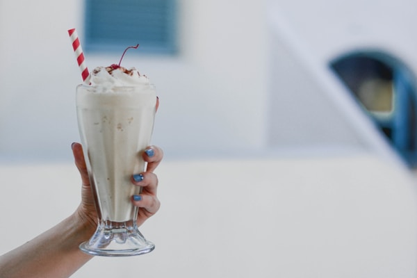 Milchshake (Banane oder Ananas)