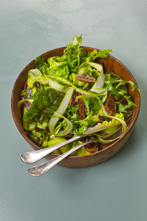 Scharfer Linsensalat