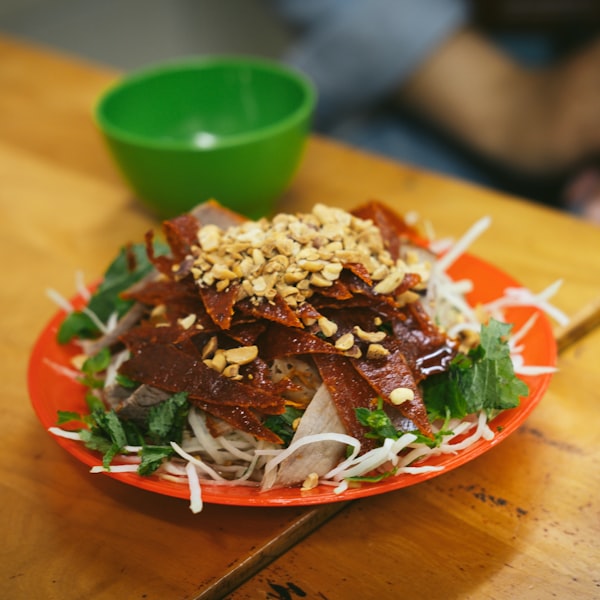 Spicy Vietnamese Sausage Salad