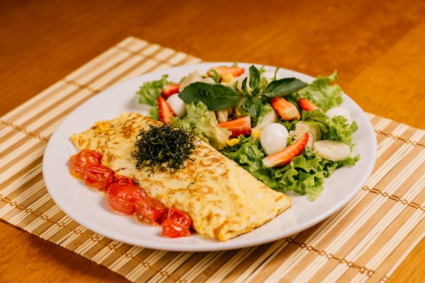 Thai Omelette – Huhn & Gemüse
